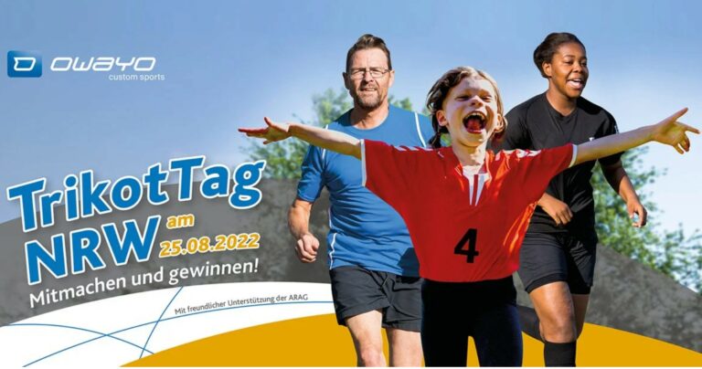 Macht mit beim TrikotTag NRW am 25.08.2022!