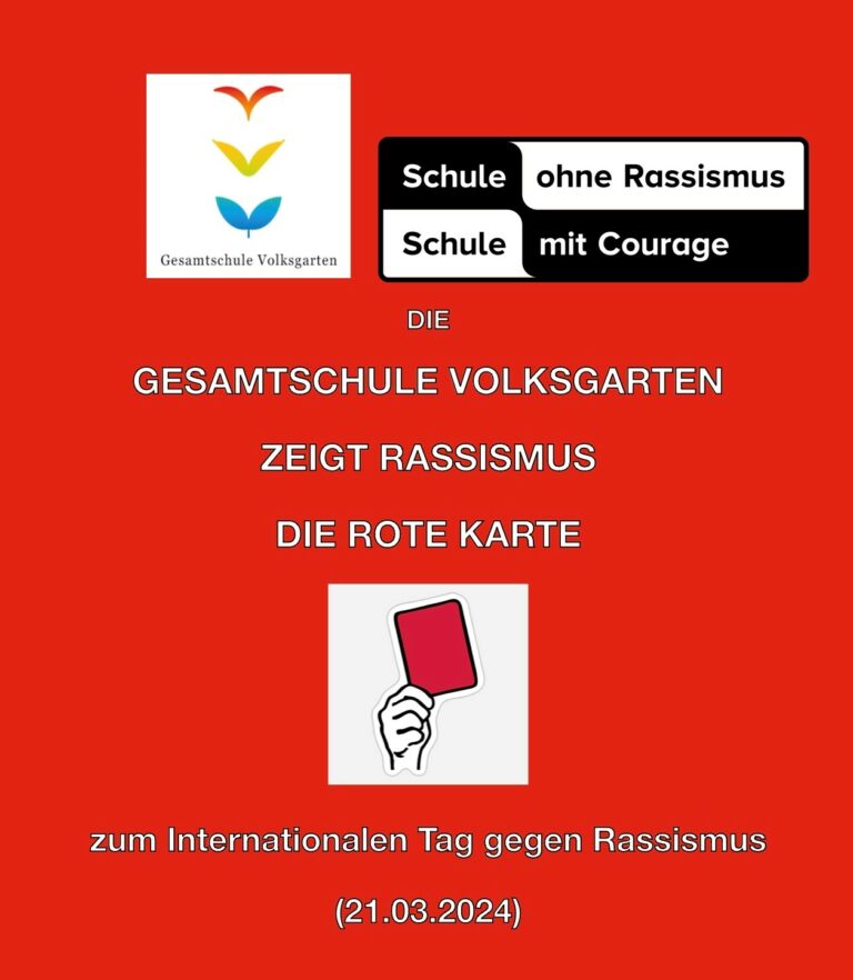 Wir zeigen Rassismus die rote Karte