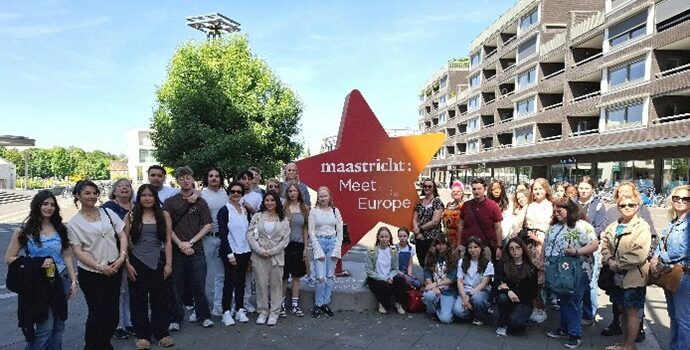 Bericht zur Europatag-Aktion der Gesamtschule Volksgarten am Mittwoch, den 14. Mai